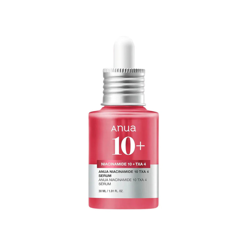 Anua Niacinamide 10% + TXA 4% Serum Red bottle with dropper - 30ml