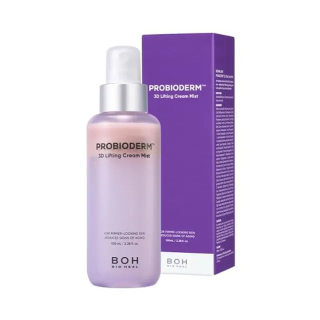 BIOHEAL BOH - Probioderm 3D Lifting Cream Mist in a purple bottle 100ml