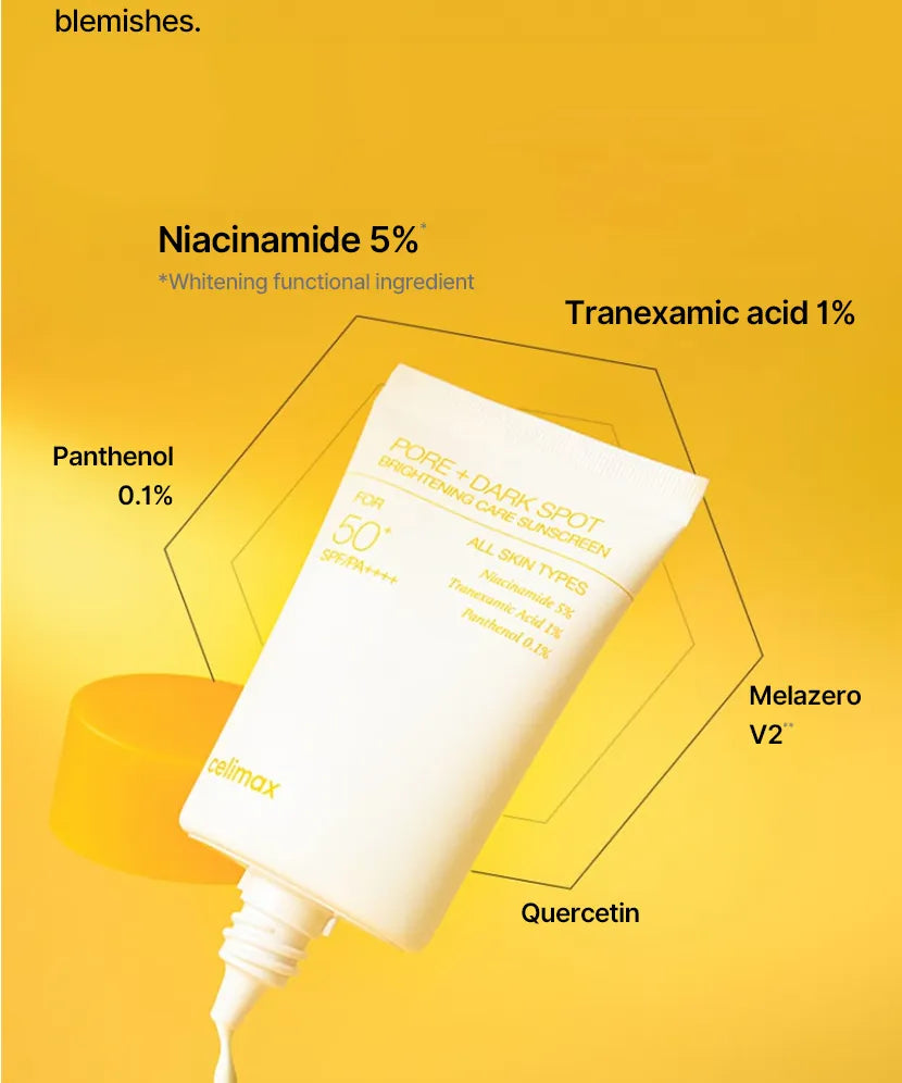 CELIMAX - Pore+ Dark Spot Brightening Care Sunscreen
