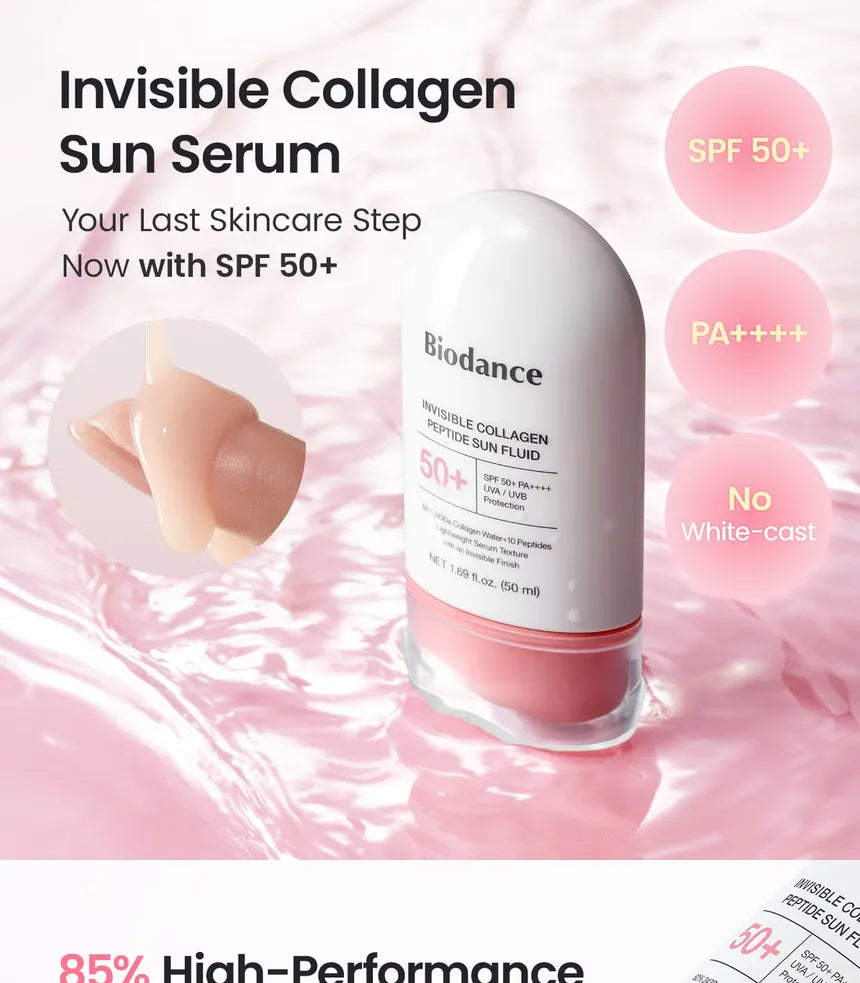 BIODANCE - Invisible Collagen Peptide Sun Fluid