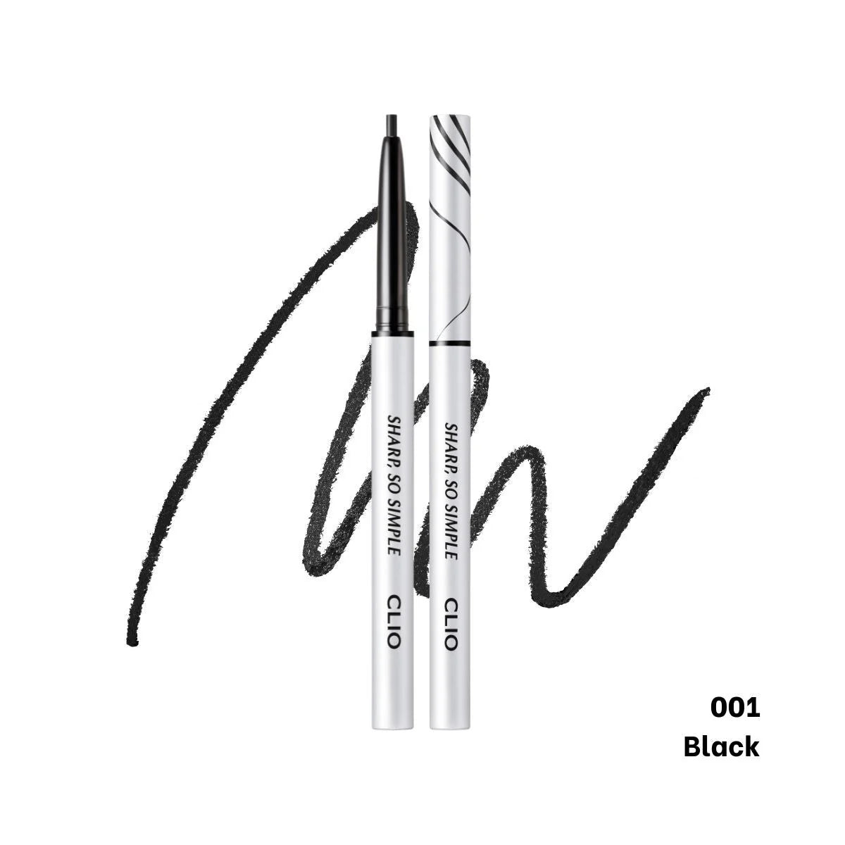 CLIO - Sharp So Simple Waterproof Pencil Liner - 1 Black