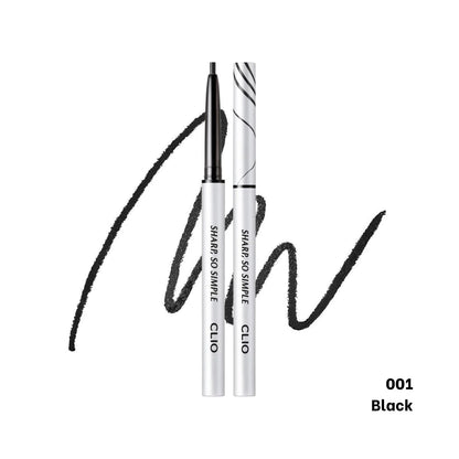 CLIO - Sharp So Simple Waterproof Pencil Liner - 1 Black