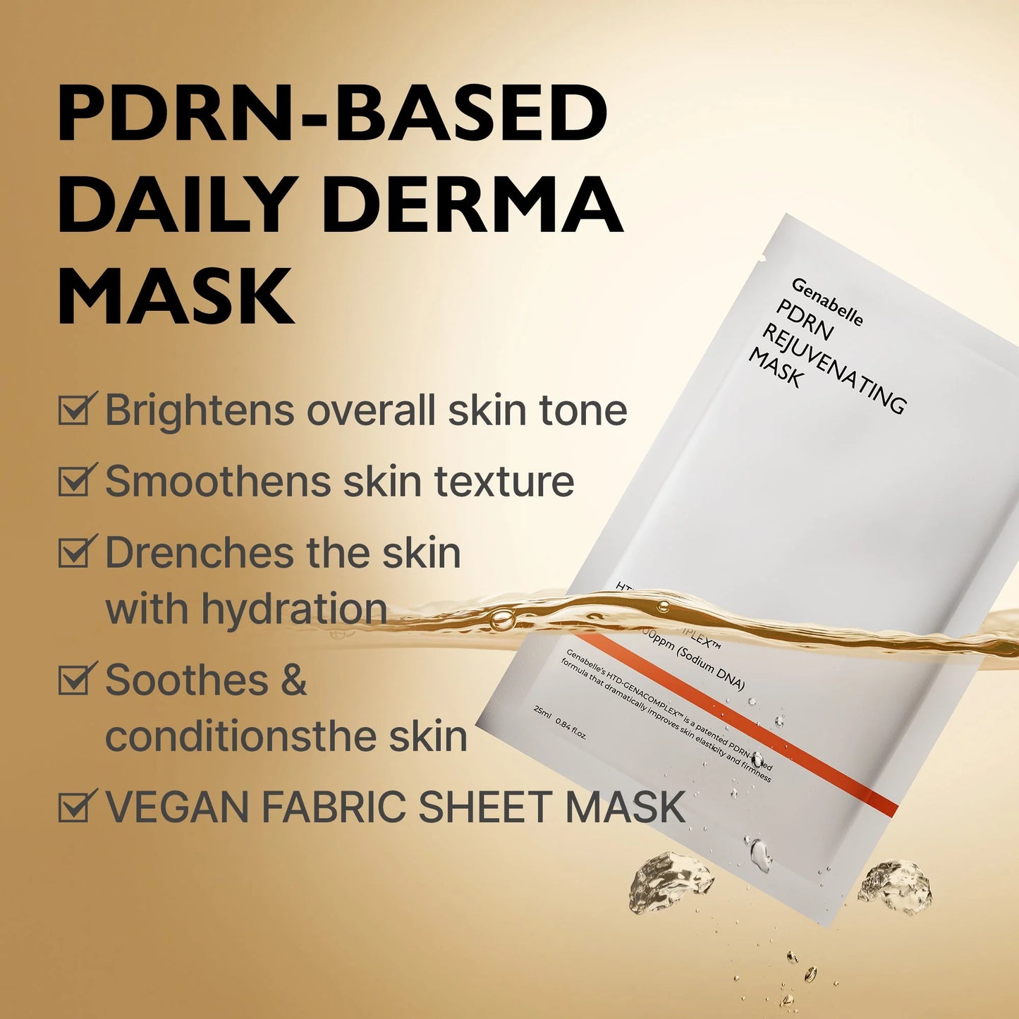 GENABELLE - PDRN Rejuvenating Mask (1 Mask)
