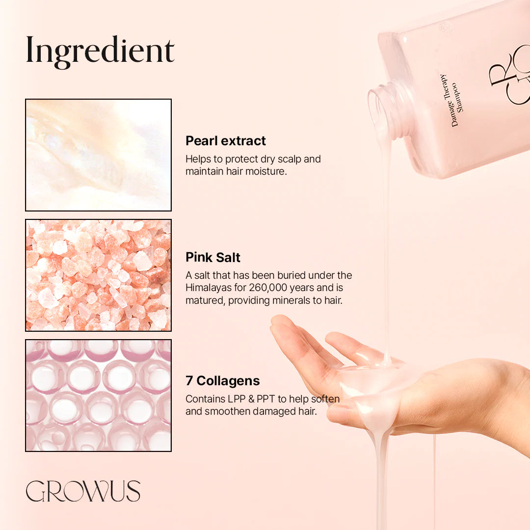 GROWUS - Damage Therapy Shampoo EX