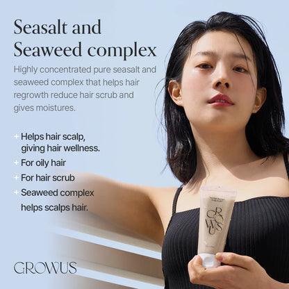 GROWUS - Sea Salt Therapy Scalp Scaler