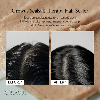 GROWUS - Sea Salt Therapy Scalp Scaler