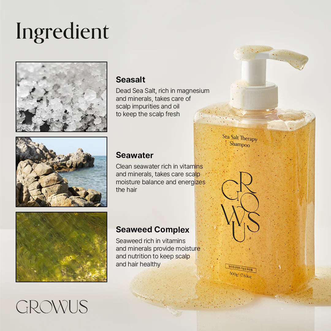 GROWUS - Sea Salt Therapy Shampoo
