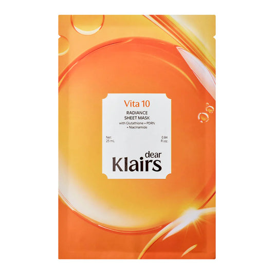 KLAIRS - Vita 10 Radiance Sheet Mask (1 Mask)