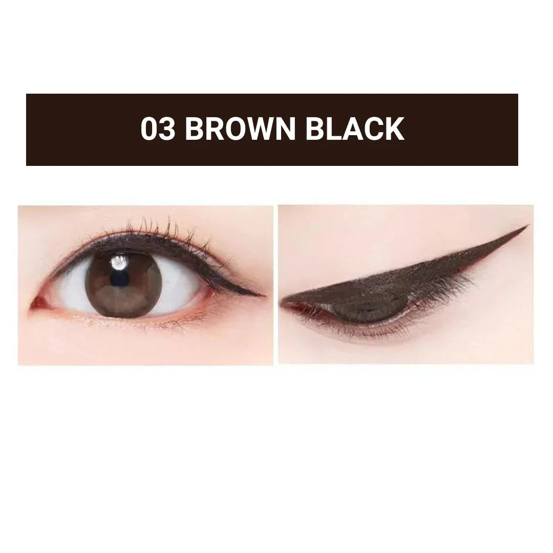 MACQUEEN MQNY Waterproof Pen Eyeliner Brown Black