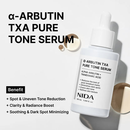 NIDA - Alpha-Arbutin TXA Pure Tone Serum