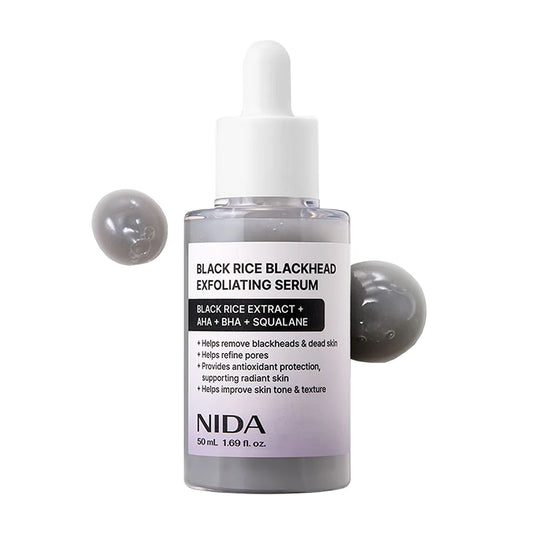 NIDA - Black Rice Blackhead Exfoliating Serum
