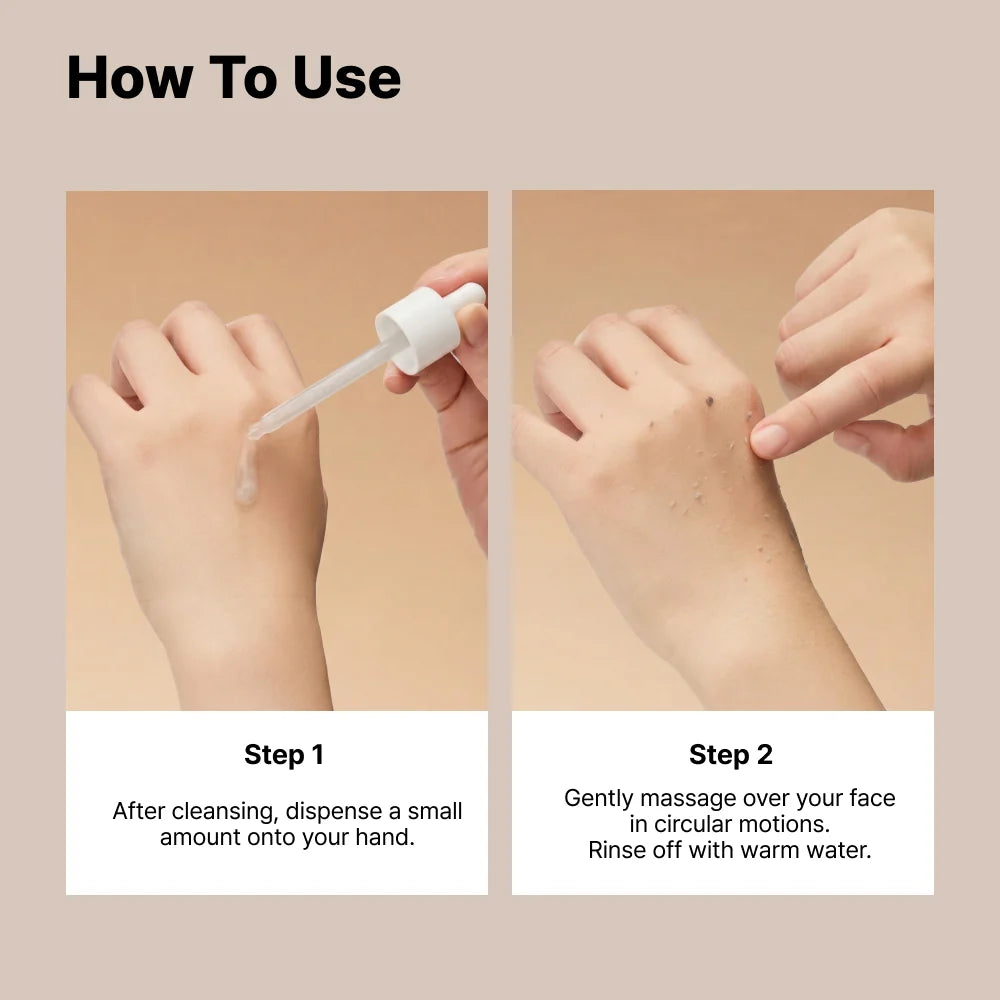 NIDA - Black Rice Blackhead Exfoliating Serum