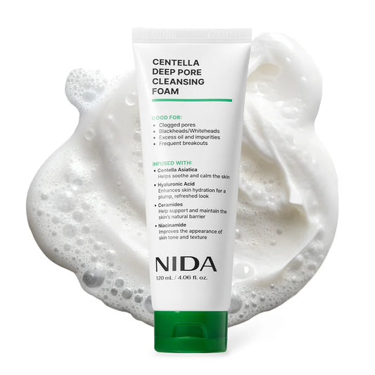 NIDA - Centella Deep Pore Cleansing Foam