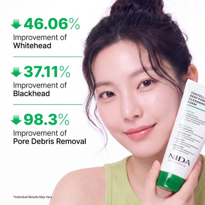 NIDA - Centella Deep Pore Cleansing Foam