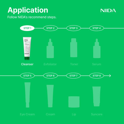 NIDA - Centella Deep Pore Cleansing Foam