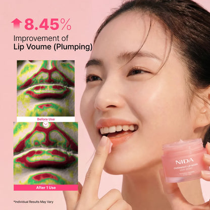 NIDA - Overnight Lip Mask - Very Berry