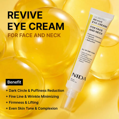 NIDA - Revive Eye Cream For Face And Neck