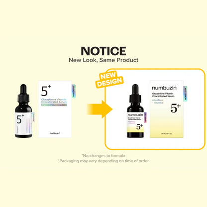 NUMBUZIN - No.5+ Glutathione Vitamin Concentrated Serum
