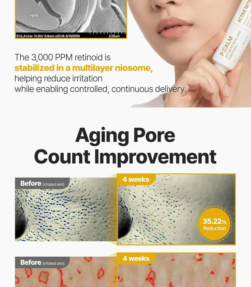 P.CALM - Active Retinoid 3000 Fade Cream