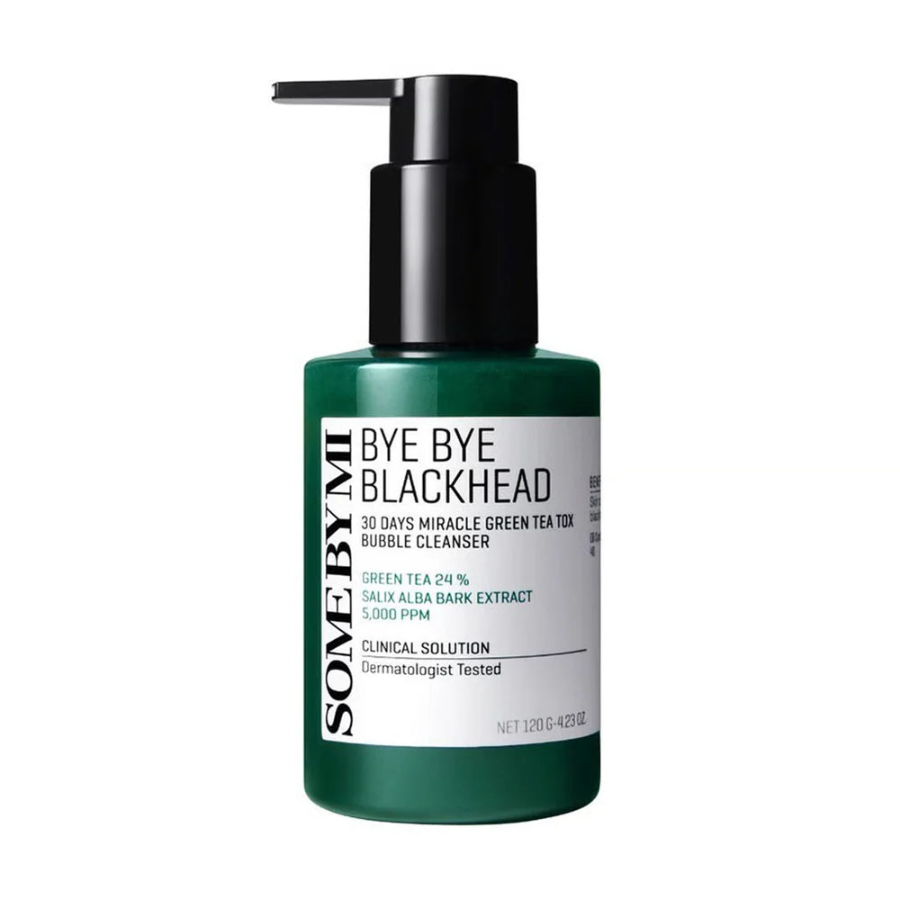 SOME BY MI - Bye Bye Blackhead 30 Days Miracle Green Tea Tox Bubble Cleanser