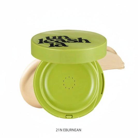 UNLEASHIA - Satin Wear Health - Green Cushion