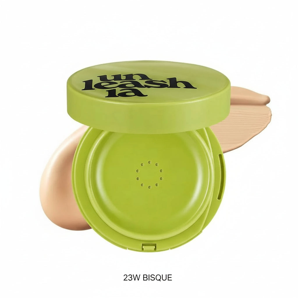 UNLEASHIA - Satin Wear Health - Green Cushion