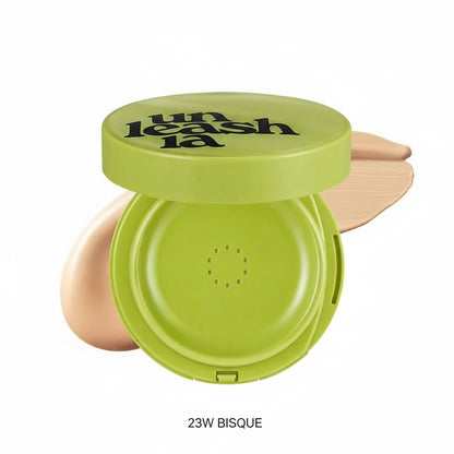 UNLEASHIA - Satin Wear Health - Green Cushion